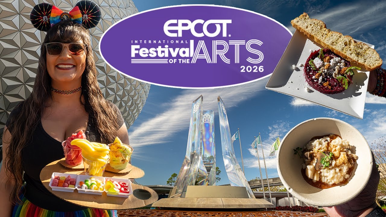 Vegan EPCOT Festival of the Arts 2026 🌈 Disney World complete foodie guide