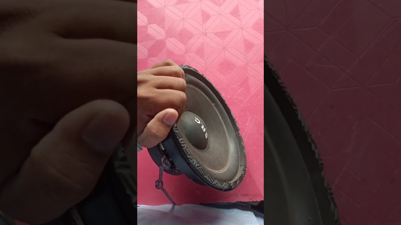 bass test SRC 100 w woofer #amplifier #tractor #speaker #amplifiers #5200 #4440