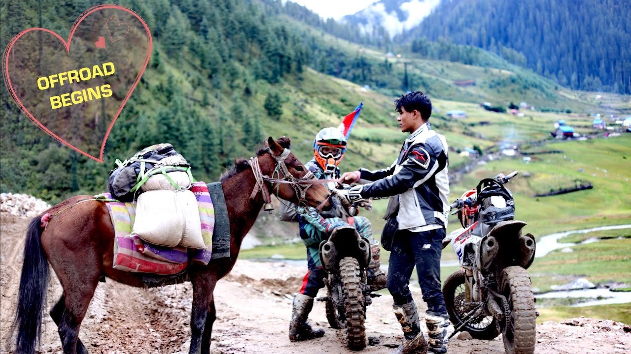 DOLPA RIDE DAY 4|OFFROAD BEGINS |JUMLA TO INNER DOLPA|ENDURO NEPAL| CROSSFIRE CROSS X RIDE! SHADOW!!