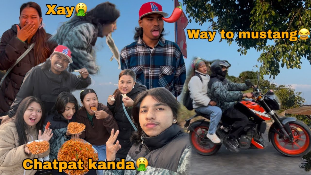 Chatpat kanda🤮 / way to mustang😂 /babal ramilo vayo😂❤️  