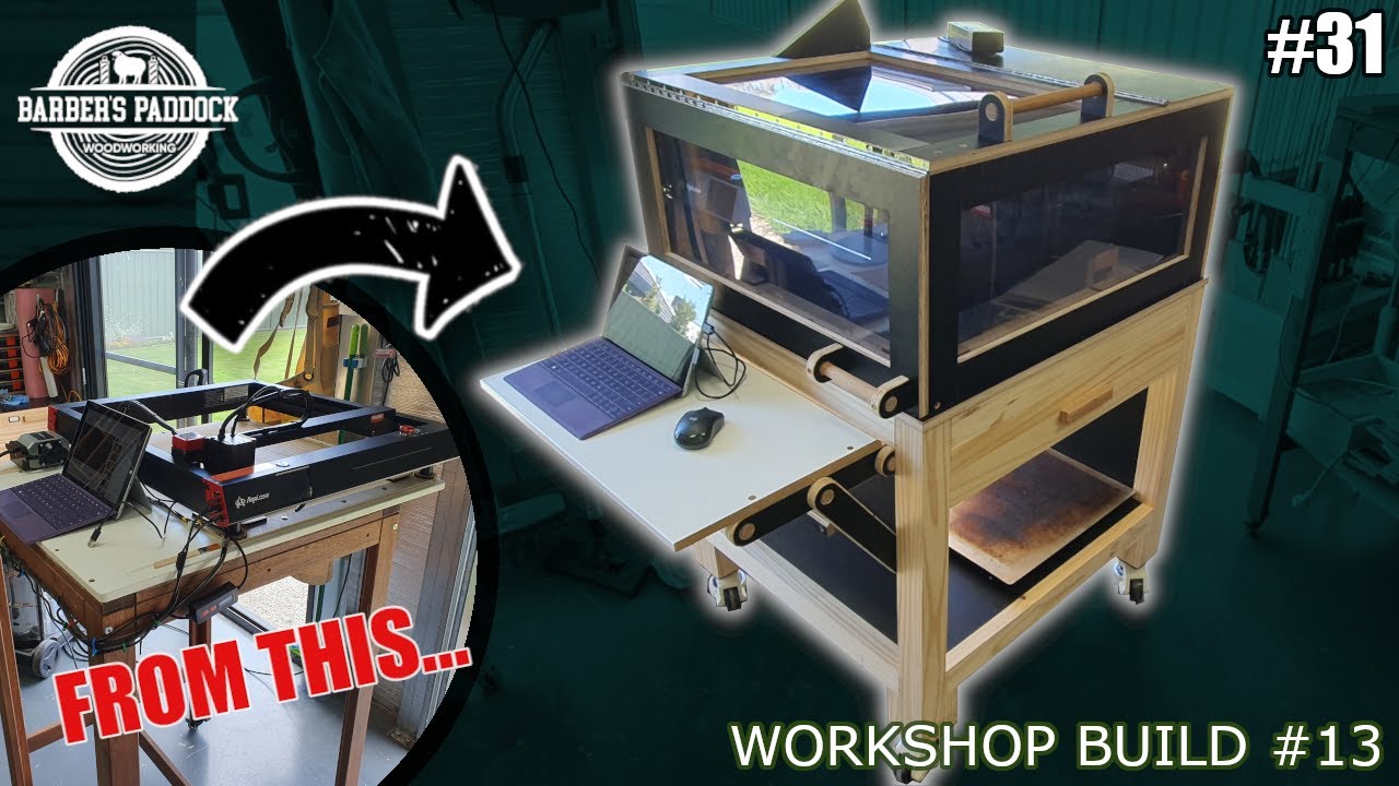 Building the ultimate mobile workbench laser enclosure