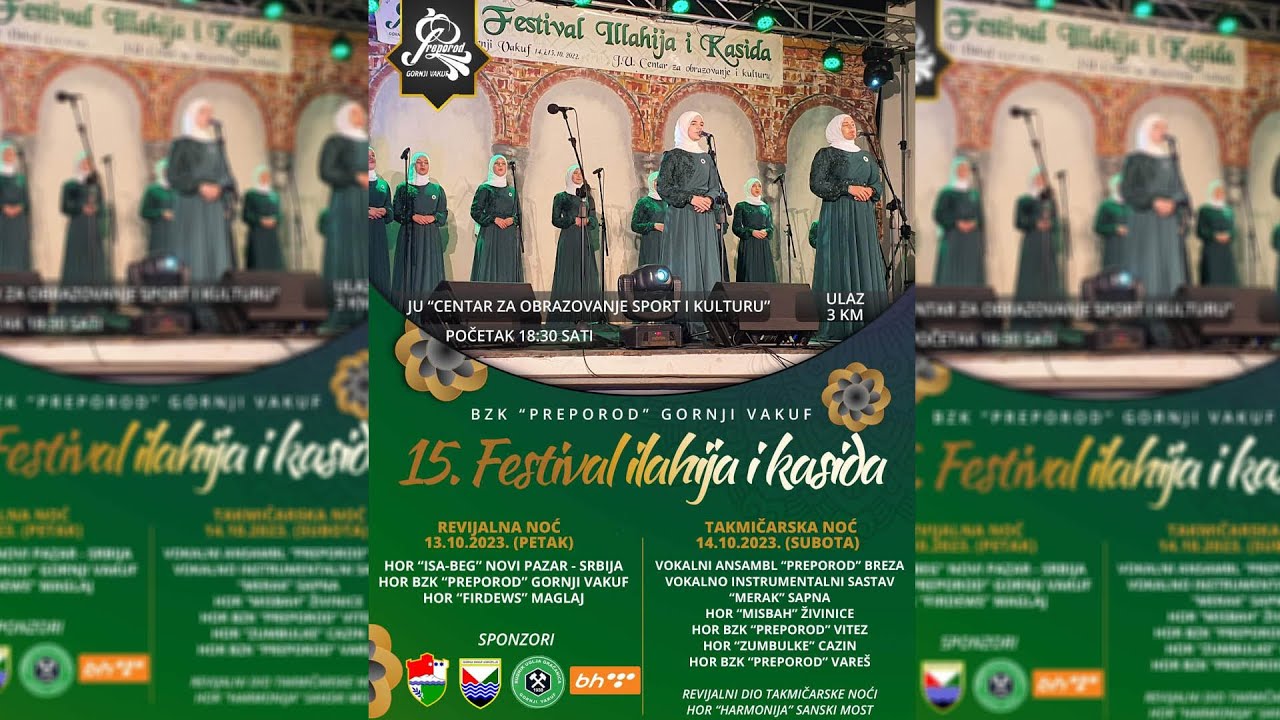 15. Festival ilahija i kasida 