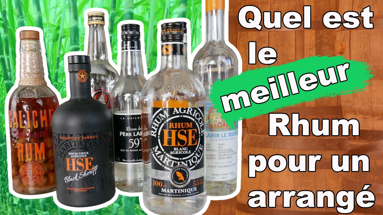 Quel est le meilleur rhum pour faire un rhum arrangé ? #AutourDuRhum 25