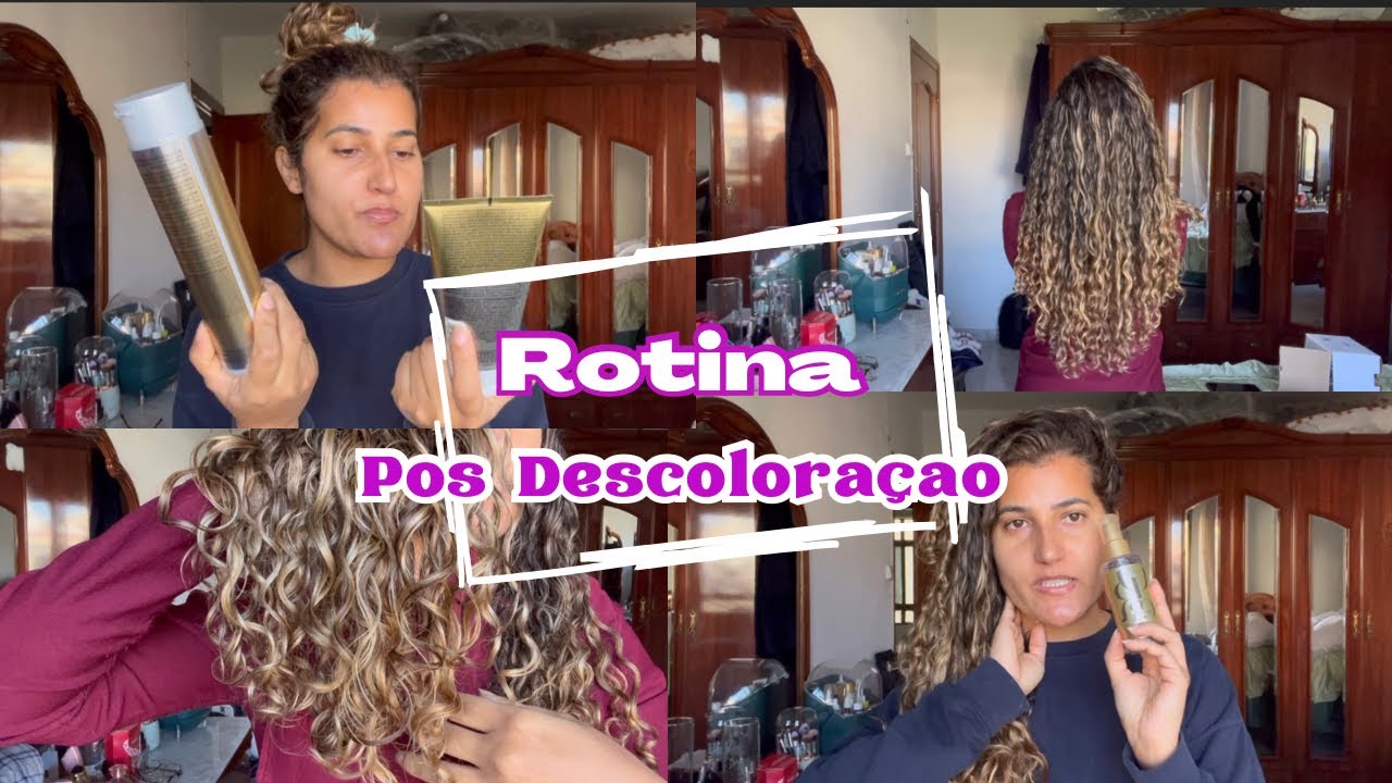 RETOQUEI MINHAS LUZES | ROTINA POS DESCOLORAÇÃO