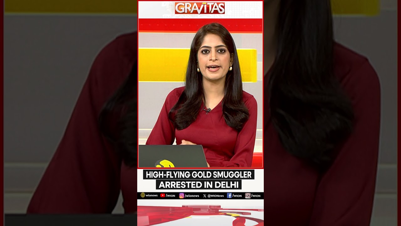 High-flying gold smuggler arrested in Delhi | WION Shorts