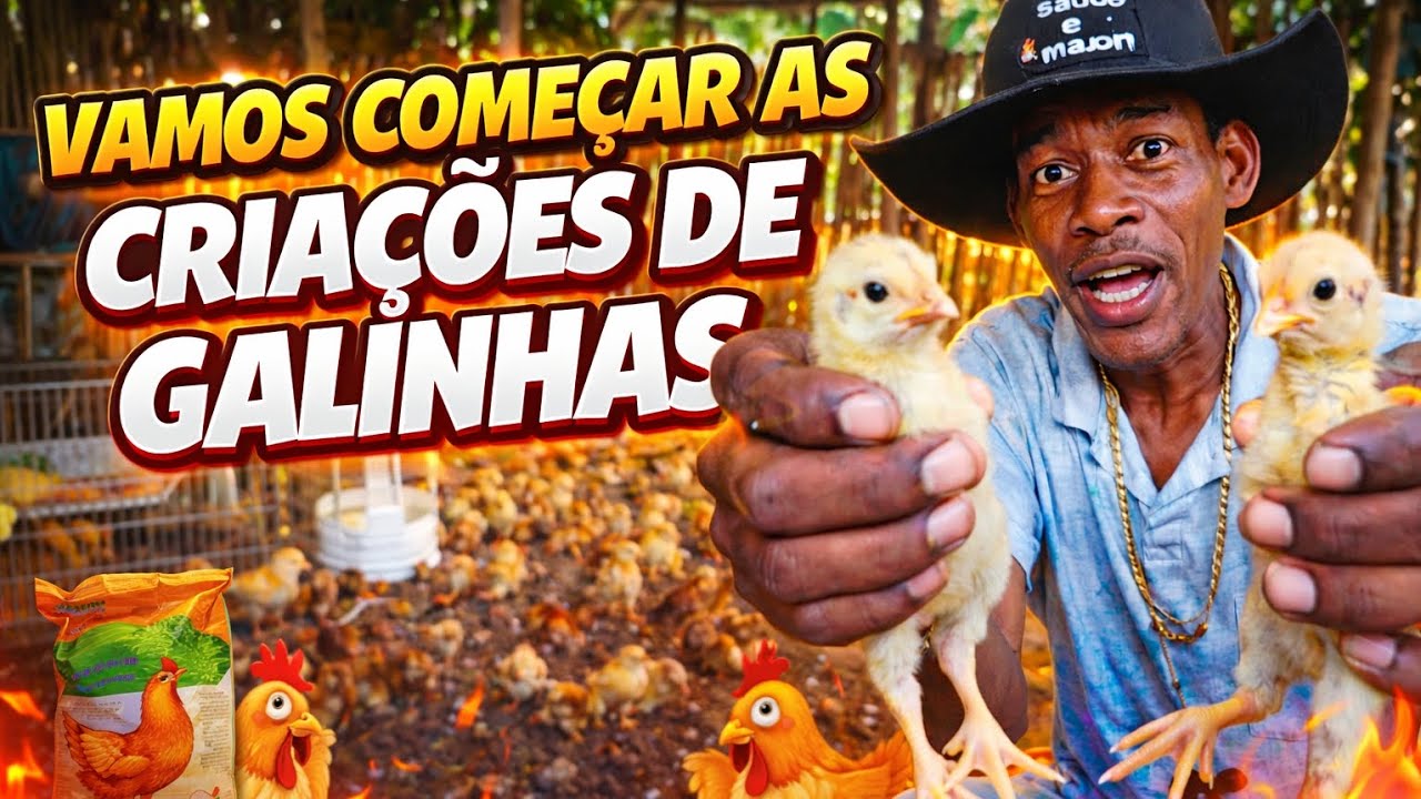 Vamos Da Início As Acriação De Galinhas De Capoeira #coisasdemaceió #vidanaroça 