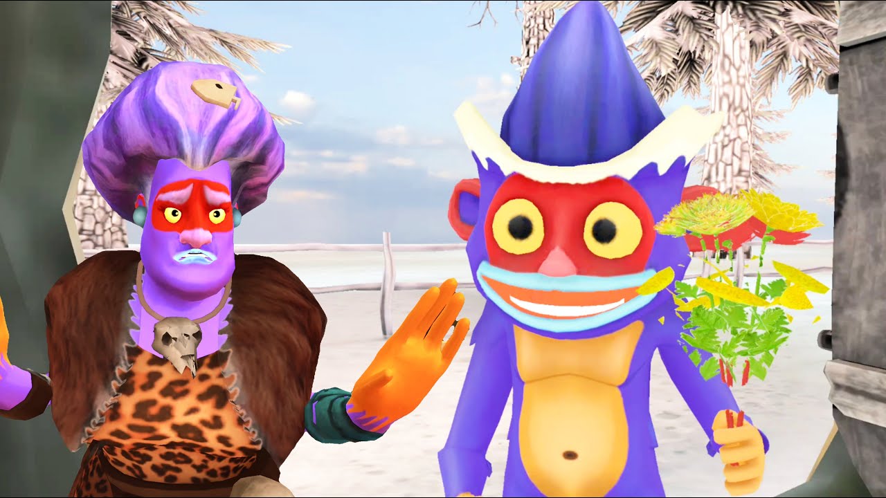 Scary Teacher Stone Age Version 3.1.9 | Monkey Trouble Chapter Prank