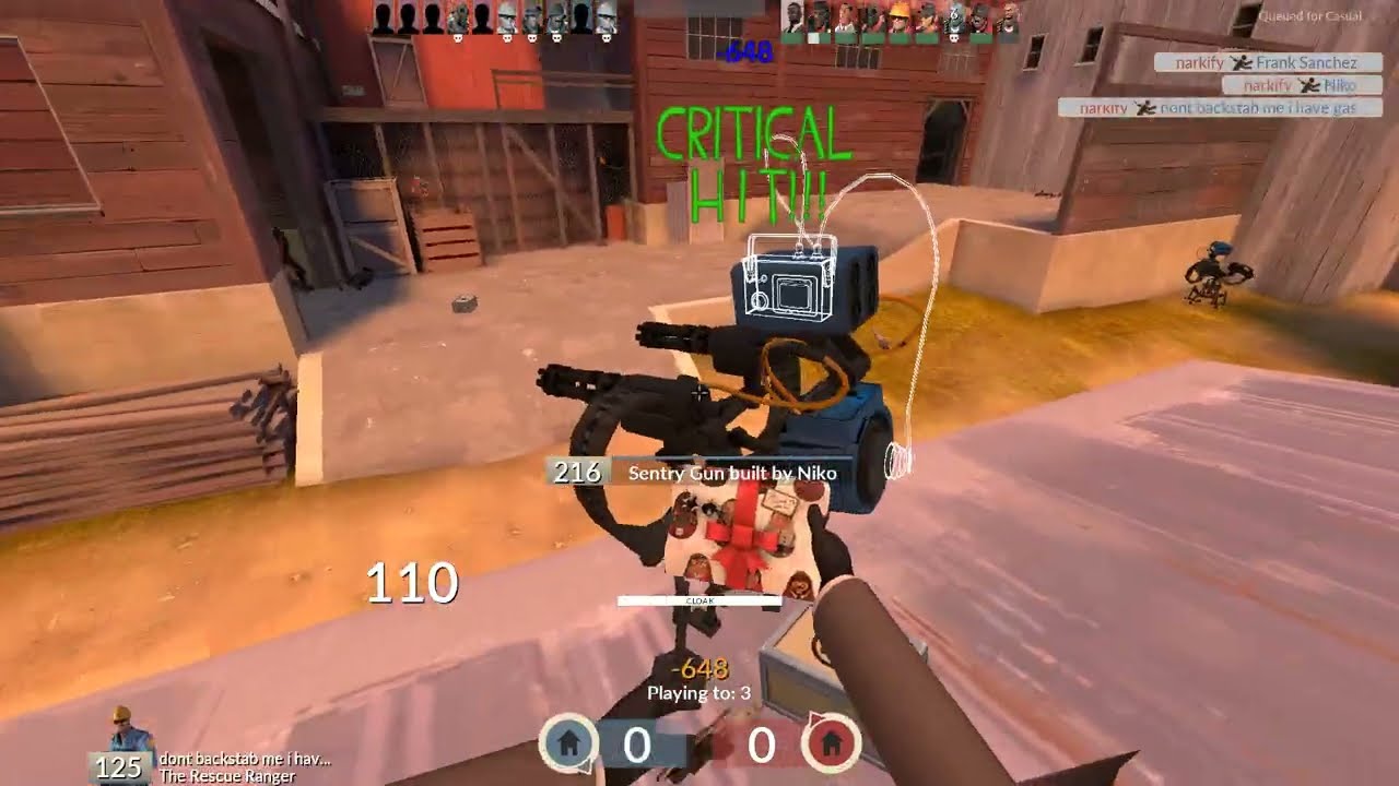 spy stabs clip dump