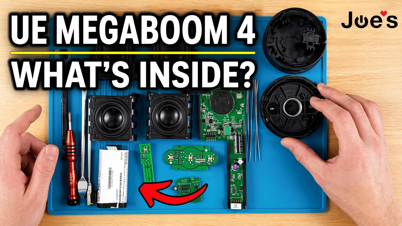 Ultimate Ears MegaBoom 4 Teardown | What’s Inside the UE Bluetooth Speaker?