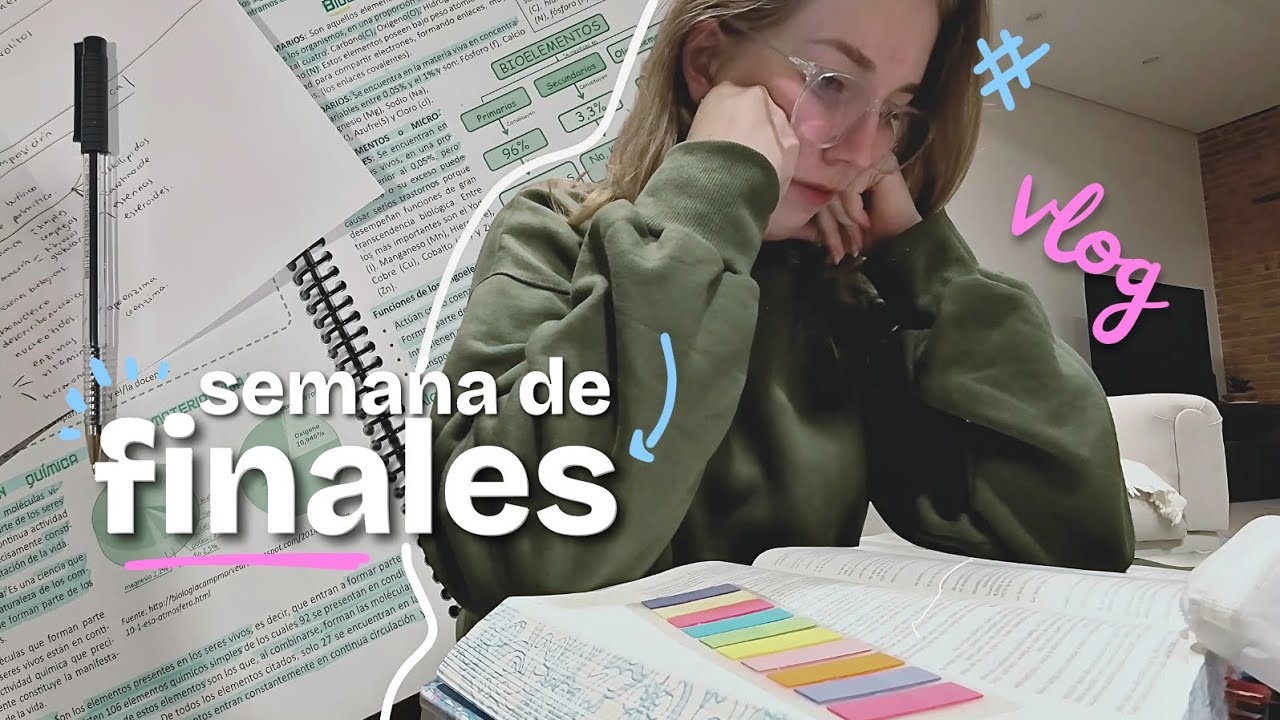 Vean como colapso con mis EXÁMENES FINALES... | colegio, estudio, rutina | vlog