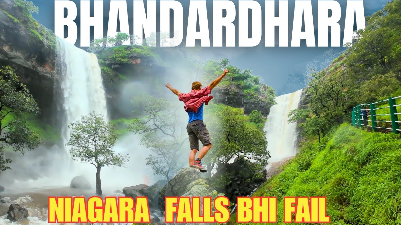 Hidden Paradise 🌿 | Bhandardara Hill Station in Monsoon | Dam, Waterfall & Camping | भंडारदरा Nashik
