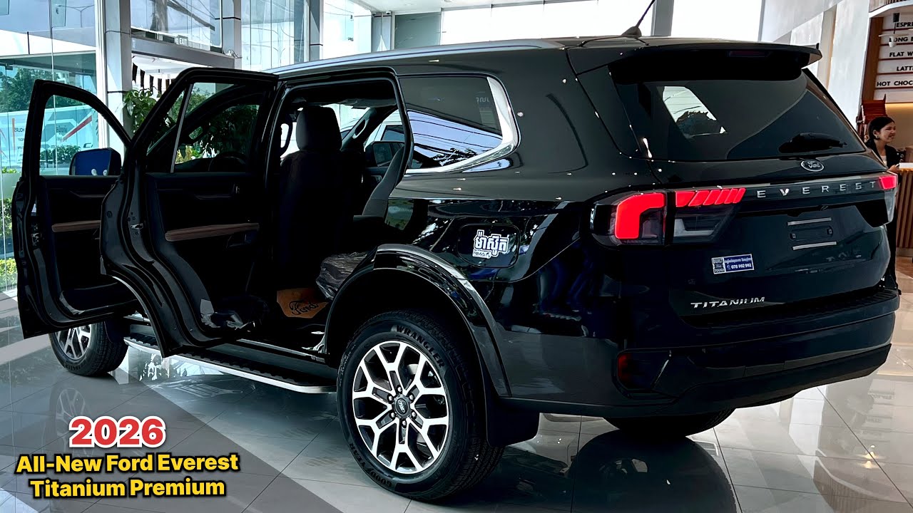 Новинка 2026 года! Ford Everest Titanium — новые технологии и премиальный комфорт