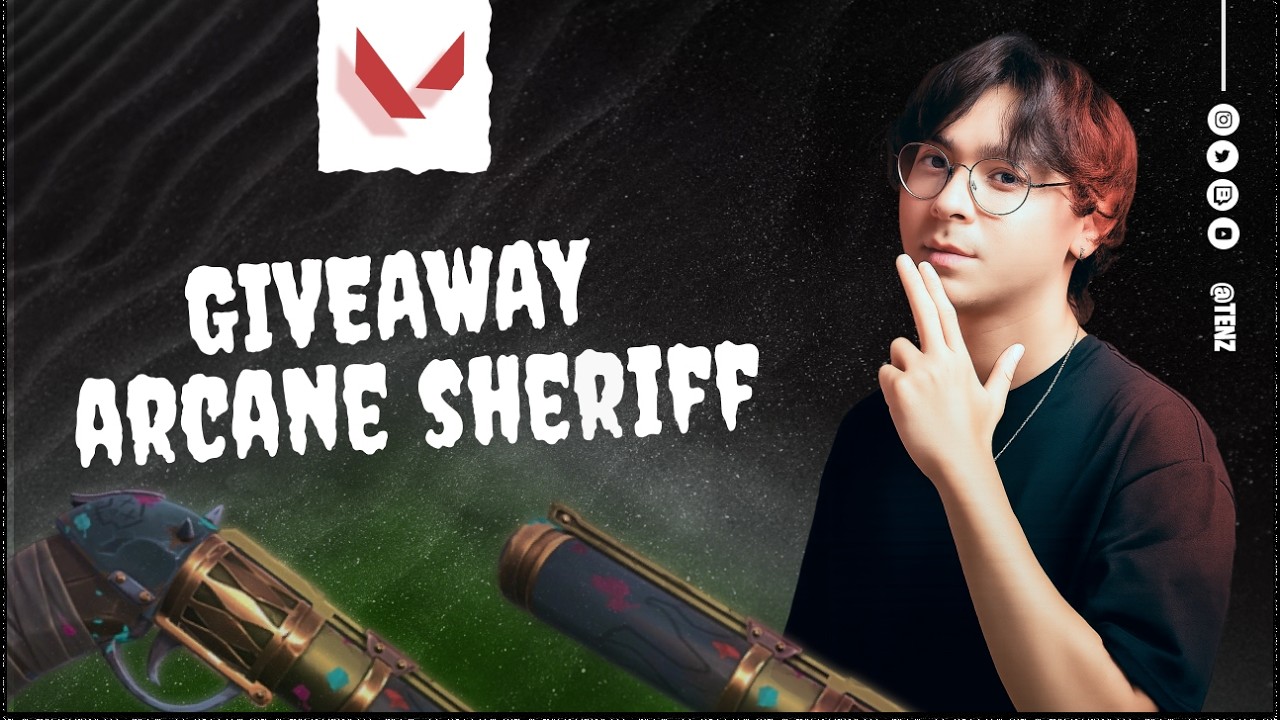 TenZ: Get your Arcane Sheriff right now! Streaming with subs in Valorant!