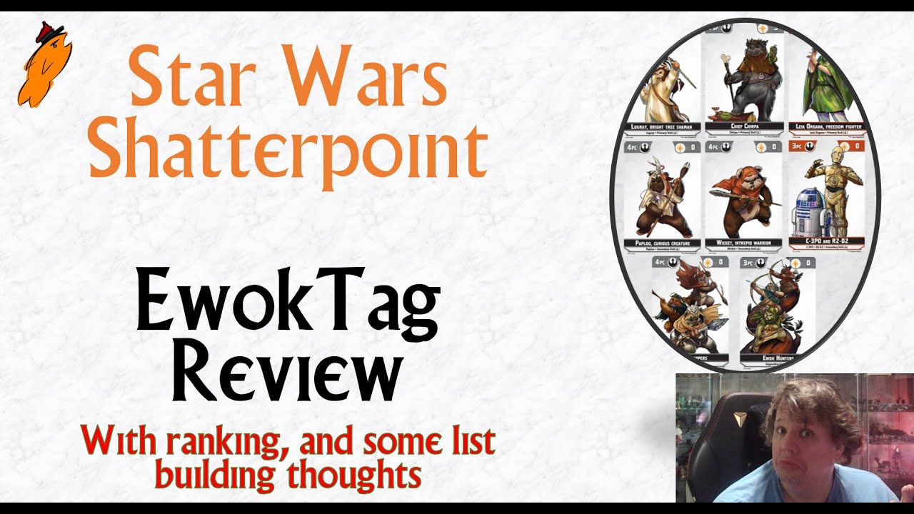 Star Wars Shatterpoint: Reviewing every Ewok  unit, ranking and building lists with them.