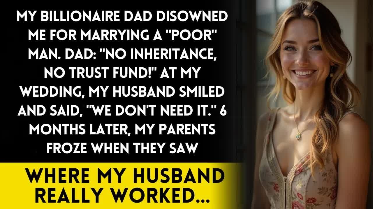 Rich CEO Dad Cut Me Off After My Wedding   My Poor Husband's New Job Left Them...
