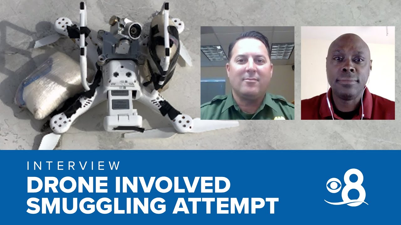 Interview: Drone involved smuggling attempt