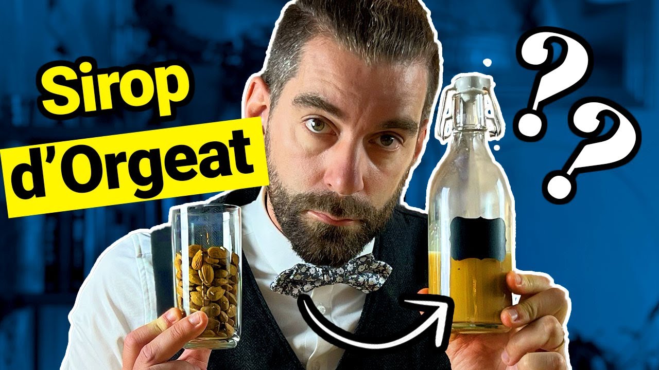 Je te donne le SECRET du meilleur Orgeat maison!!