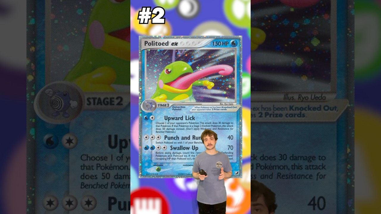 TOP 5 Pokemon Cards - Politoed Edition