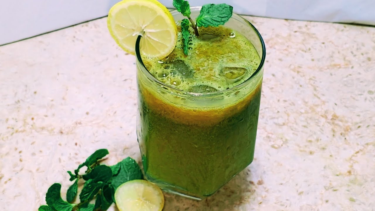  Ramadan special | Mint Lime Juice Recipe | How to make Pudina Juice | Nimbu Pudina Sharbat Recipe