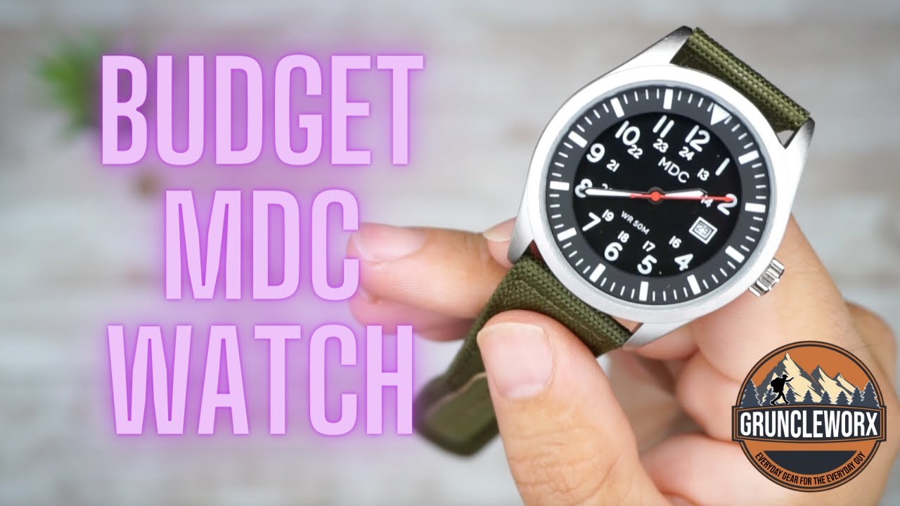 Best Military Watch On a Budget - MDC Military Watch Video