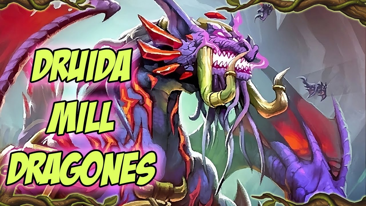DRUIDA MILL DRAGONES  ||  EL TALLER DE MIRÍFICO  ||  WILD HEARTHSTONE EN ESPAÑOL