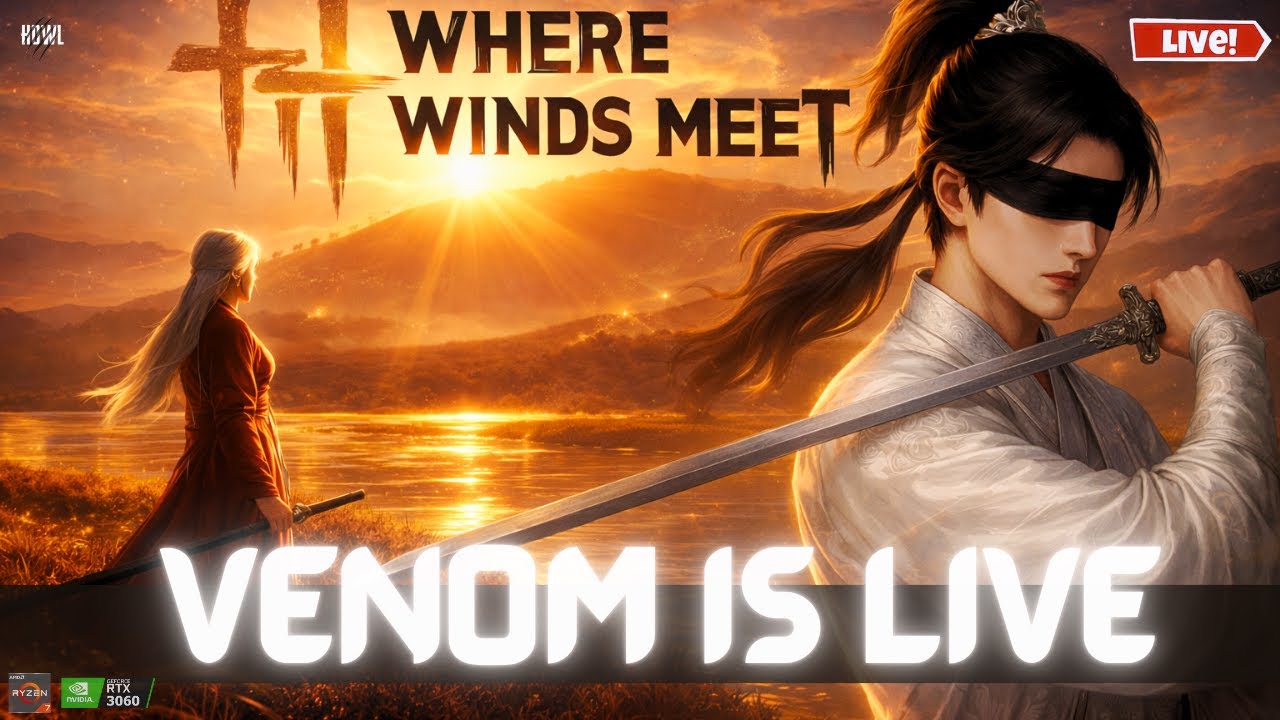 WHERE WINDS MEET LIVE | HOWL | 🔴Exploring HEXI !