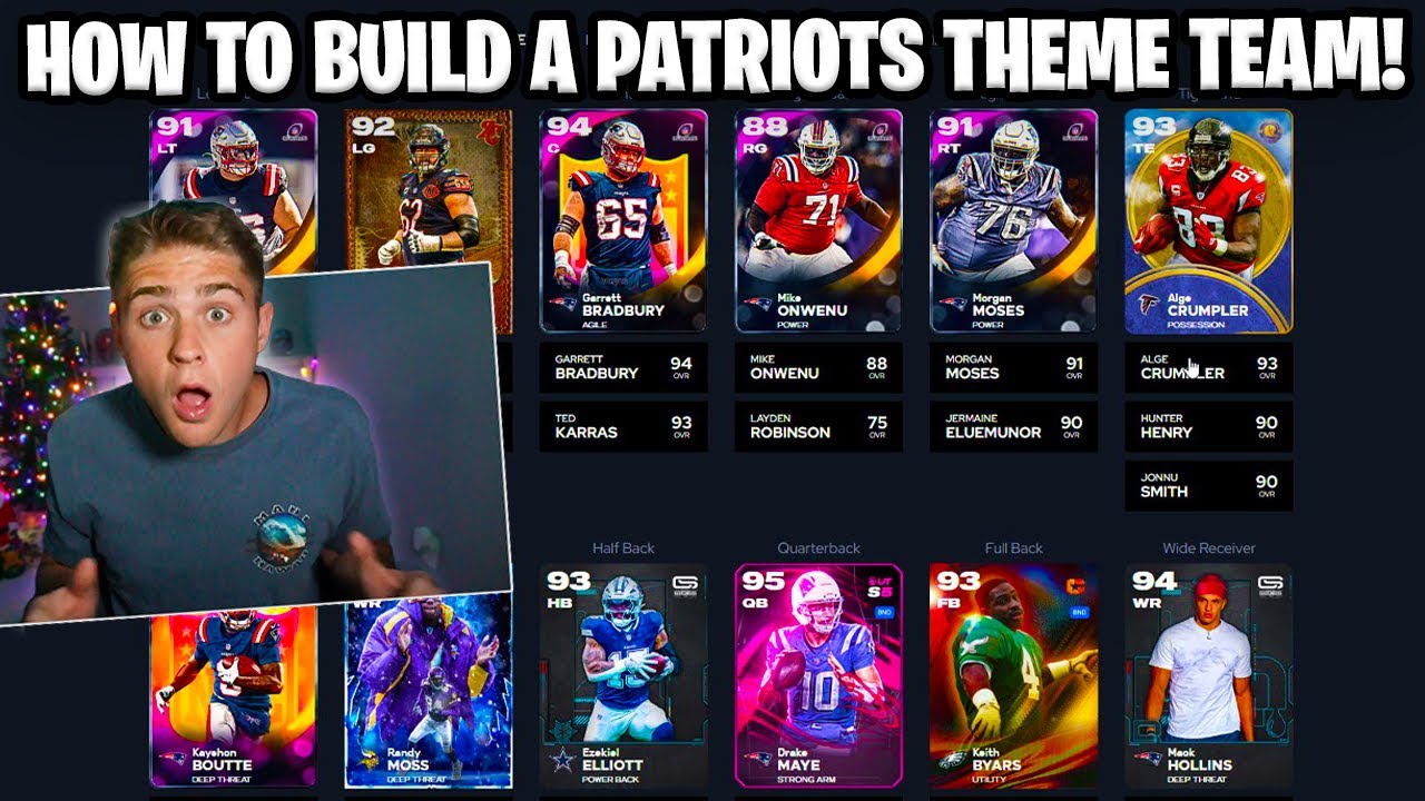 How to Build a Patriots Theme Team in Madden 26!