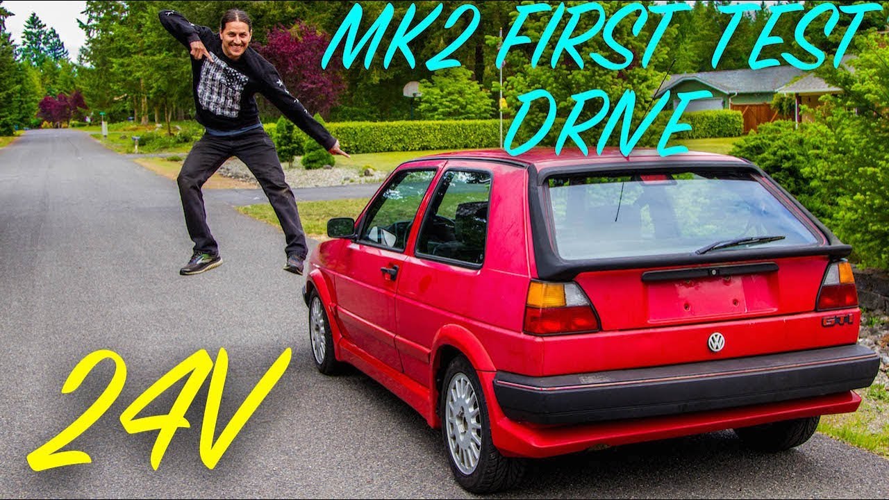 MK2 Golf GTI VR6 SWAP * First Test Drive * Pt.10