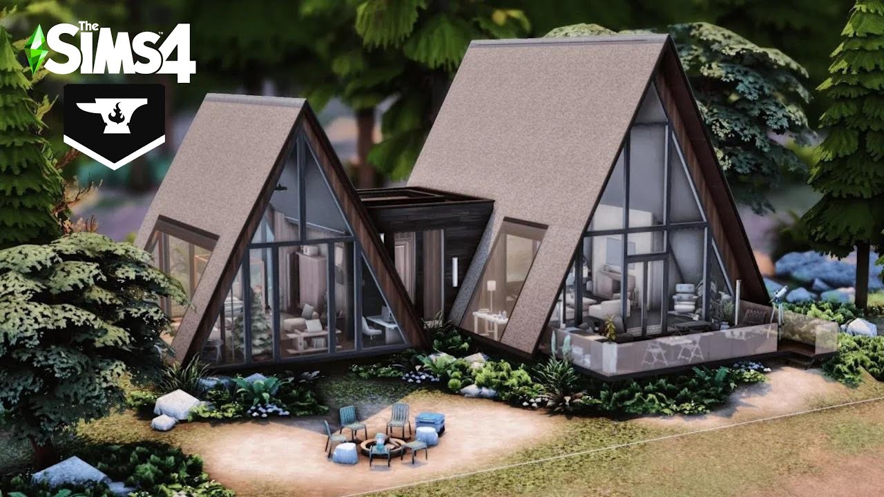 A - Frame Cabin | Stop Motion | The Sims 4 | CC Links