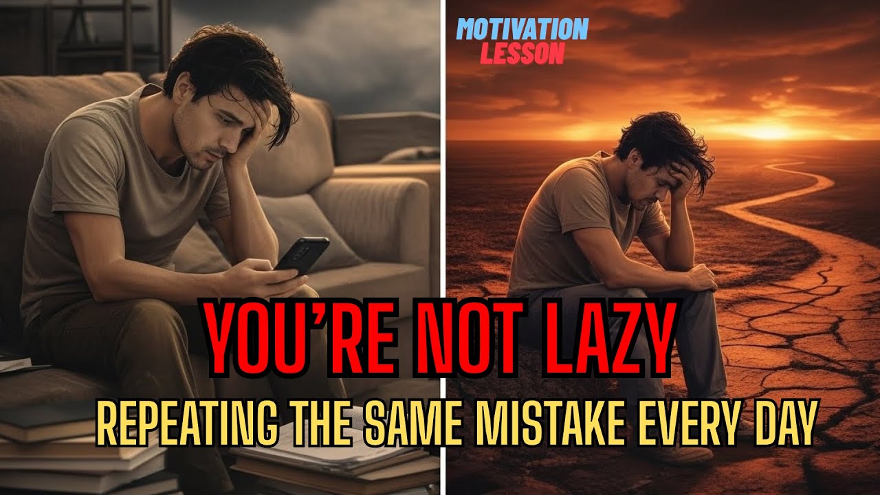 You’re Not Lazy — You’re Just Repeating the Same Mistake Every Day (This Will Change You)