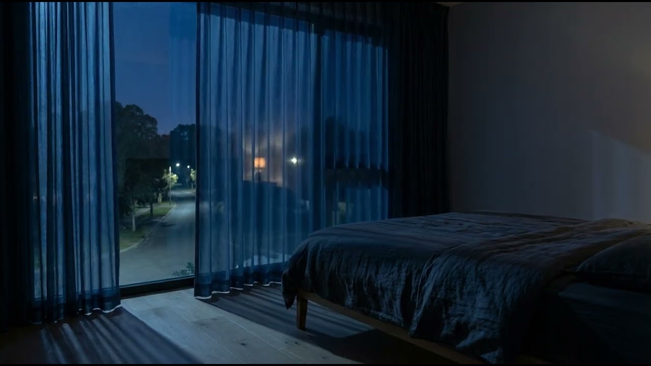 Night Window — Rainy Silence | Deep Ambient Music for Sleep