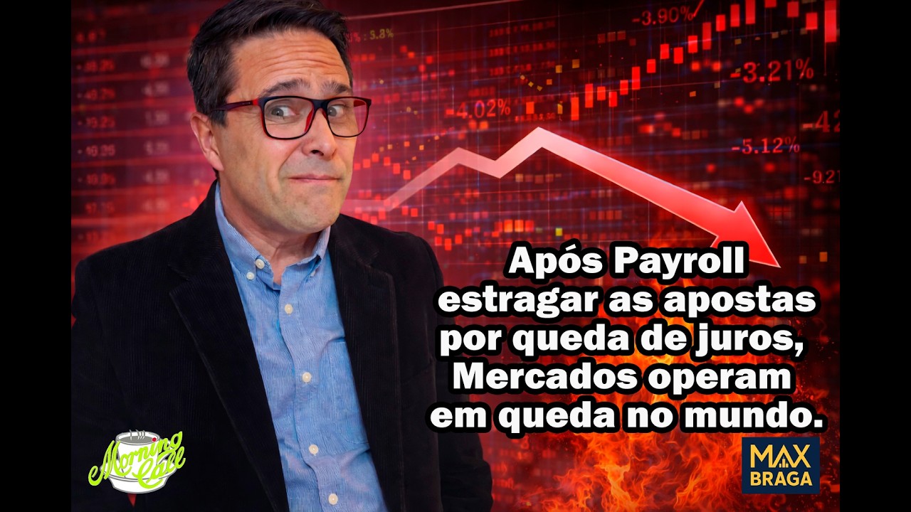 Mal humor pós Payroll e atenção a novos dados no mercado; Brasil serviços mostram acomodação.