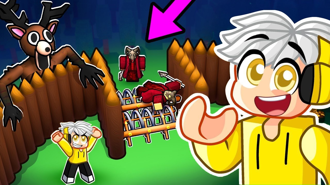 Ho CREATO la DIFESA MIGLIORE delle 99 NOTTI nella FORESTA di Roblox!