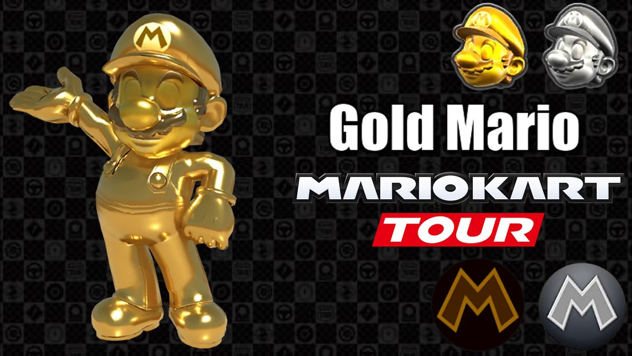 Mario Kart Tour - Gold/Metal Mario's Voice Lines