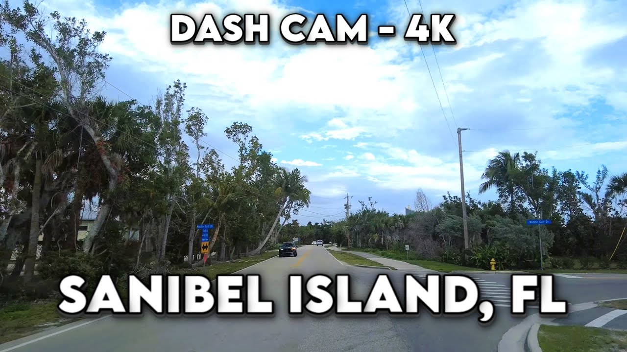 🚗 Cruise Sanibel Island, Florida in 4K 🌴 | Scenic Drive Video