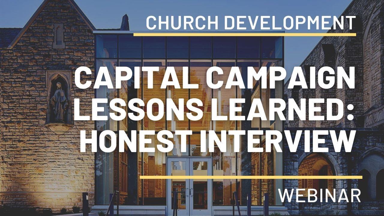An Honest Interview with Church Staff after a Capital Campaign