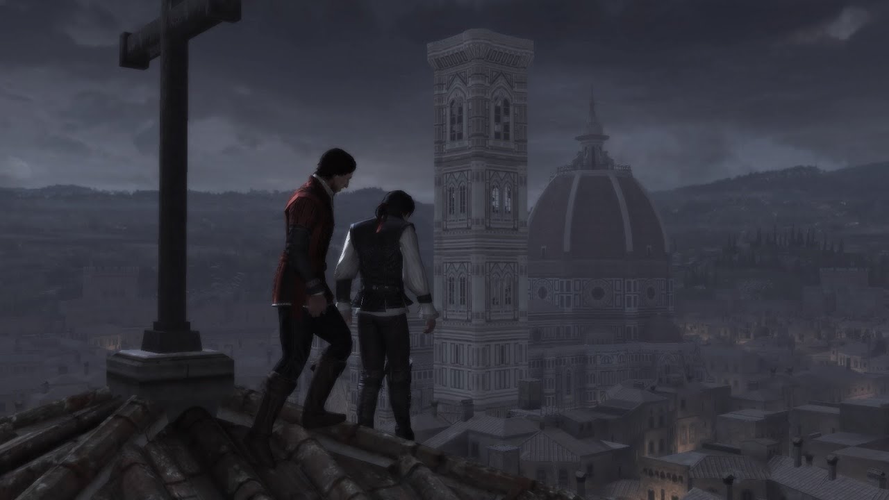 Ezio and His Brother's Legendary Church Climb - Assassin's Creed II