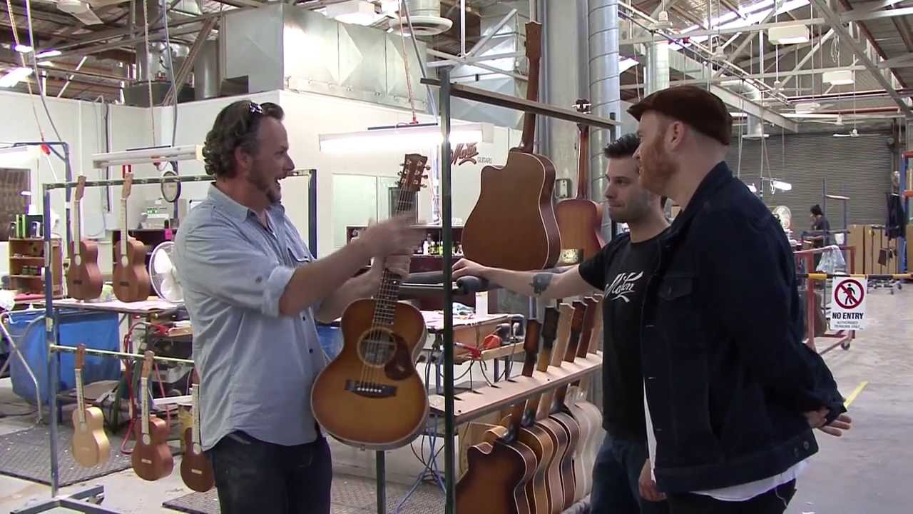 What's Up Downunder - Maton Guitar factory visit
