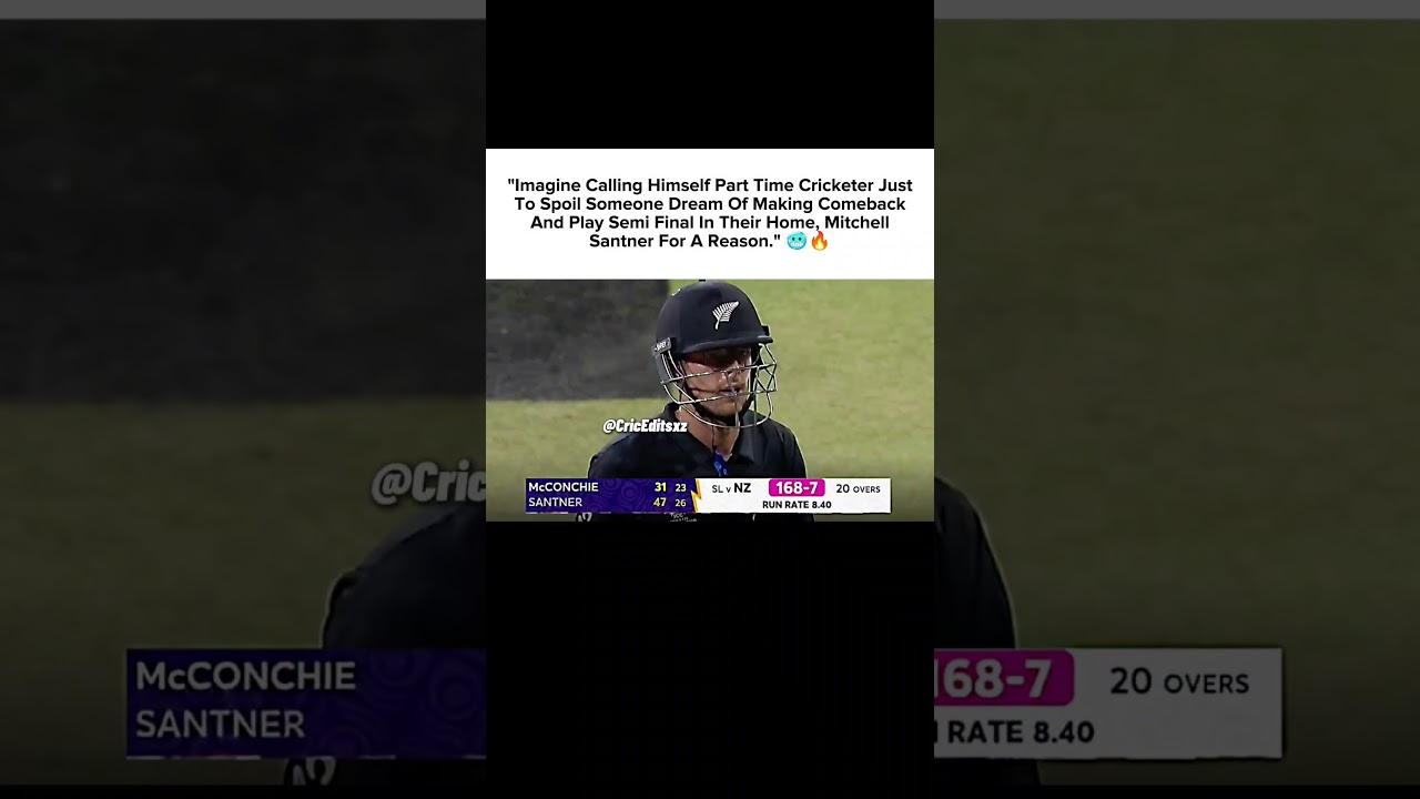 Mitchell Santner For A Reason 🥶🔥 #mitchellsantner #t20worldcup