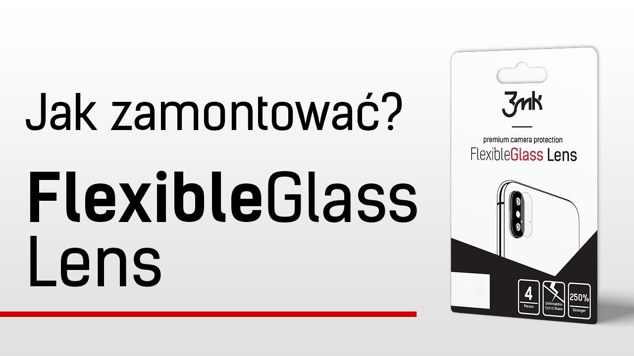 3mk Flexible Glass Lens &ndash; Jak zamontować?