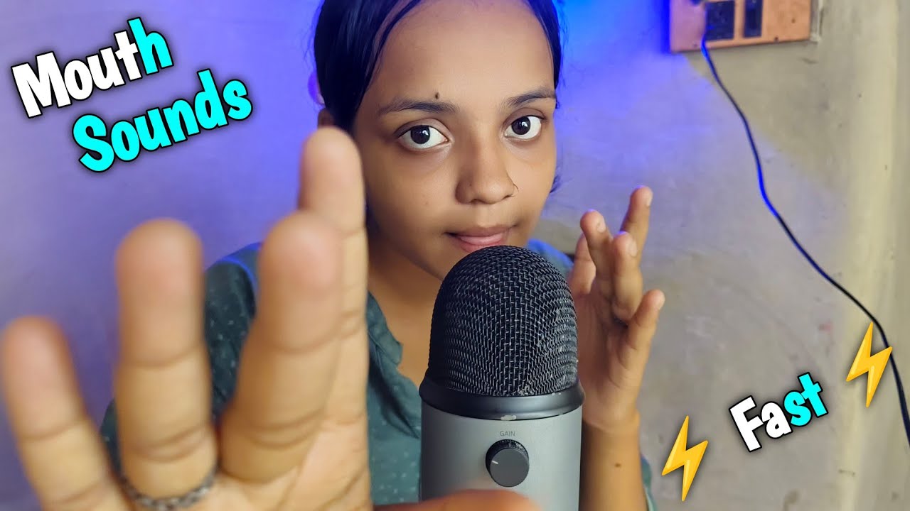 ASMR Fast Mouth Sounds 👄 for Tingles