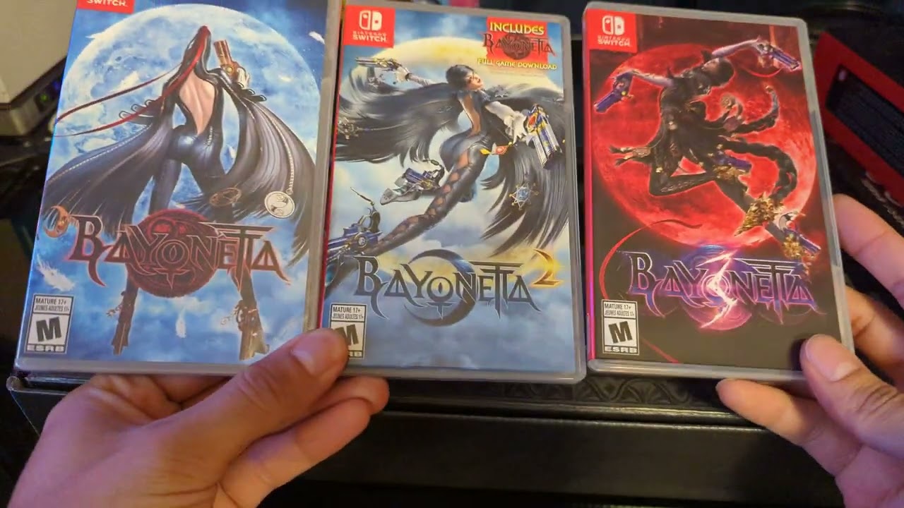 Bayonetta 3 Trinity Masquerade Edition unboxing (North America)