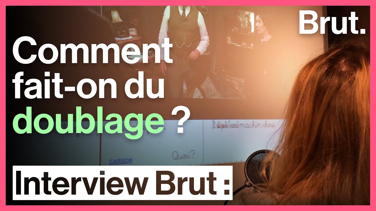 Ils sont comédiens de doublage