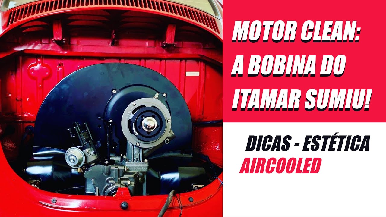 COMO ESCONDER A BOBINA e deixar o motor do seu Fusca mais clean