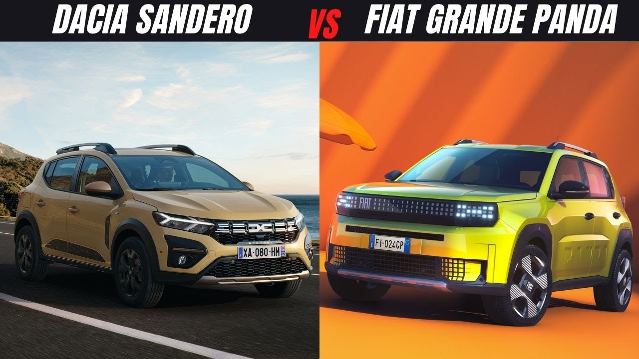2024 Fiat Grande Panda vs. Dacia Sandero: Ultimate Budget Hatchback Comparison!