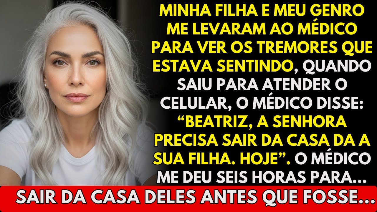 Meu genro me levou no médico, quando ele saiu de perto o doutor disse : 