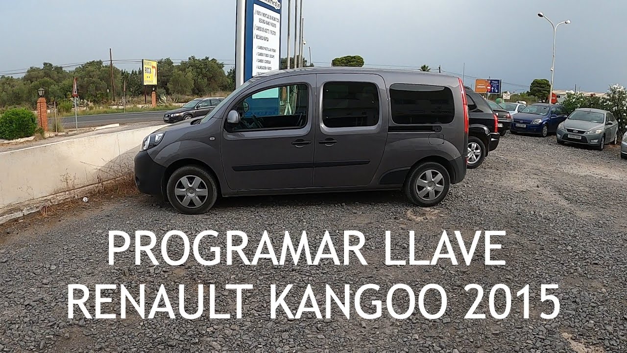 PROGRAMAR LLAVE RENAULT KANGOO 2015