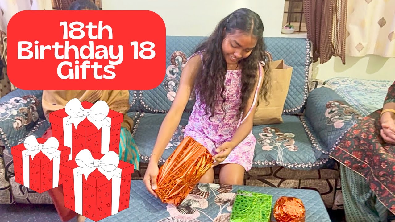 18 Gifts for My Sister on Her 18th Birthday 🎁🎂|| Priya Tigga 