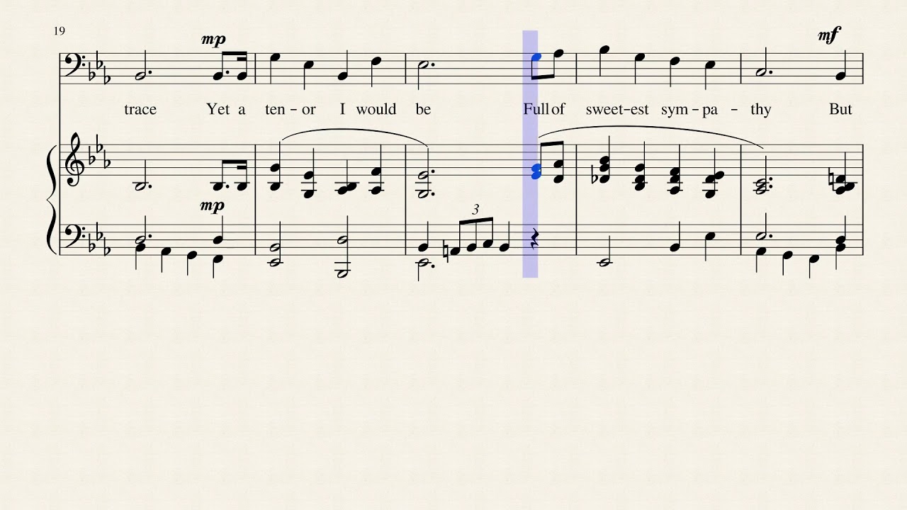 A Basso Profundo Am I- Piano