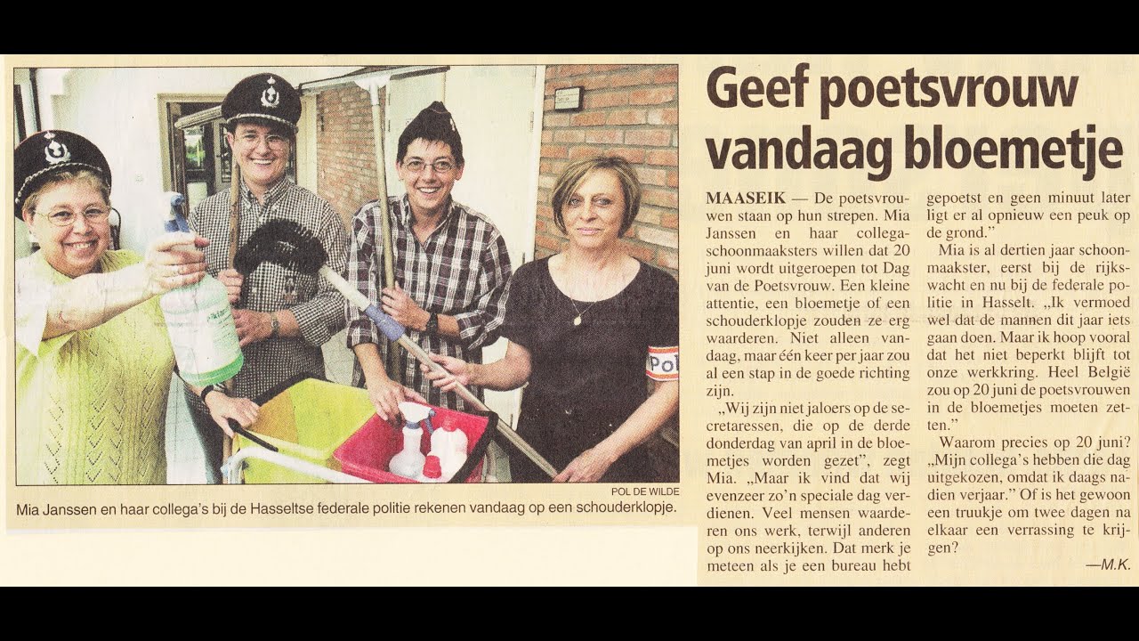 Ontstaan van de Dag van de schoonmaak